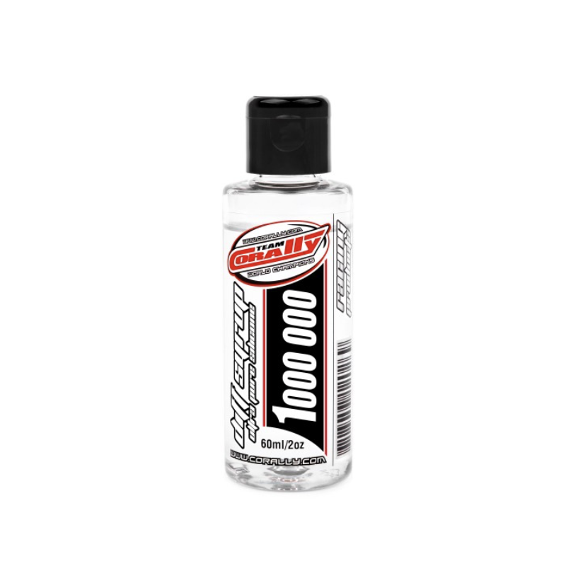 Olio differenziale  silicone TEAM CORALLY  1'000'000 cps