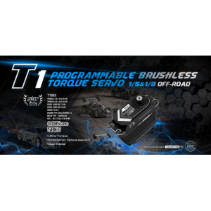 SRT T6S Brushless Servo HV CNC aluminium case 48.0kg/0.09sec