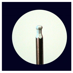 Punta di ricambio sferica 2,5mm x 120mm