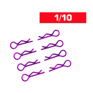 Clips carrozzeria 1/10 Viola