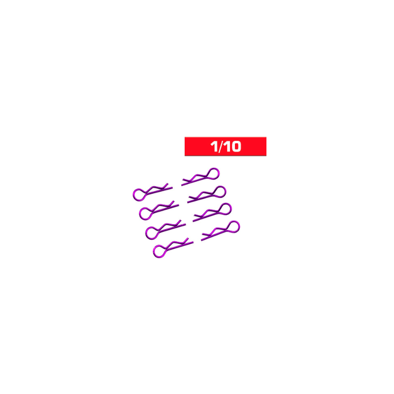 Clips carrozzeria 1/10 Viola