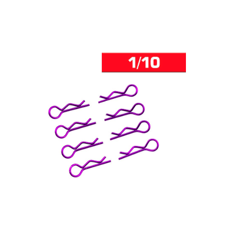 Clips carrozzeria 1/10 Viola