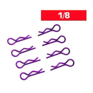 Clips carrozzeria 1/8 viola